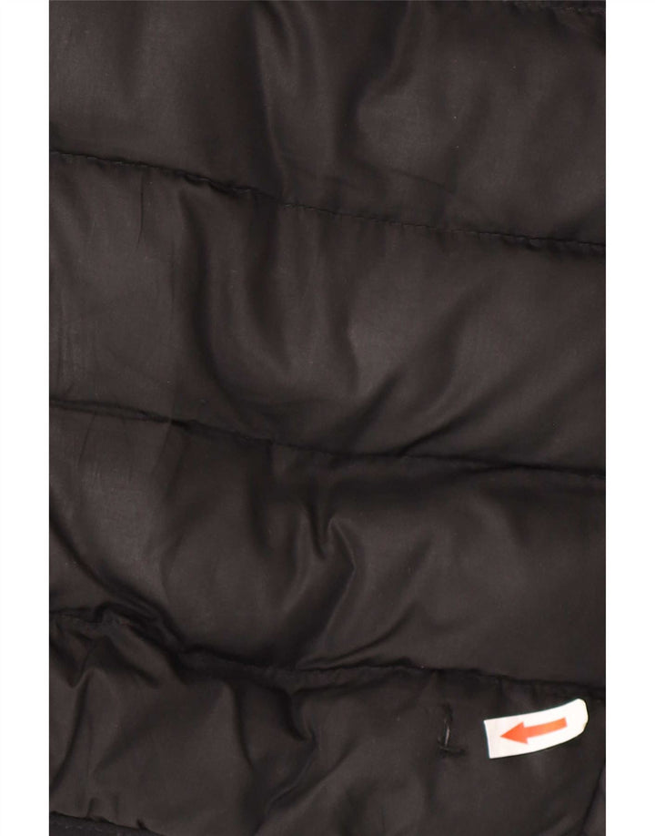French Connection Herren-Jacke mit Kapuze, gepolstert, Größe 40, Schwarz