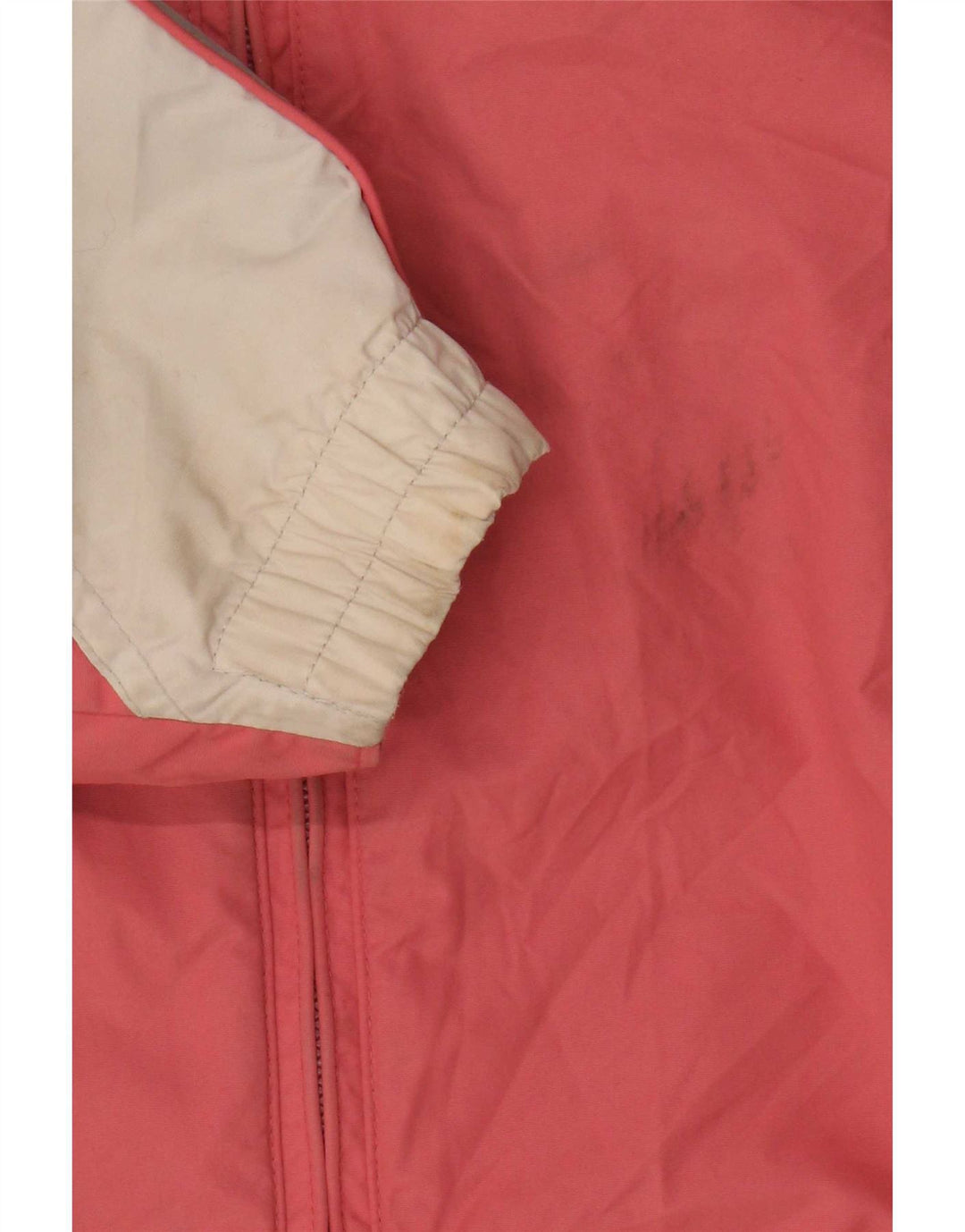 Columbia Damen-Skijacke mit Kapuze, UK 14, mittelrotes Colourblock-Polyamid