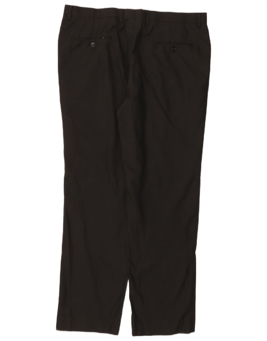 TOMMY HILFIGER Herren gerade Anzughose W40 L31 Schwarz Polyester