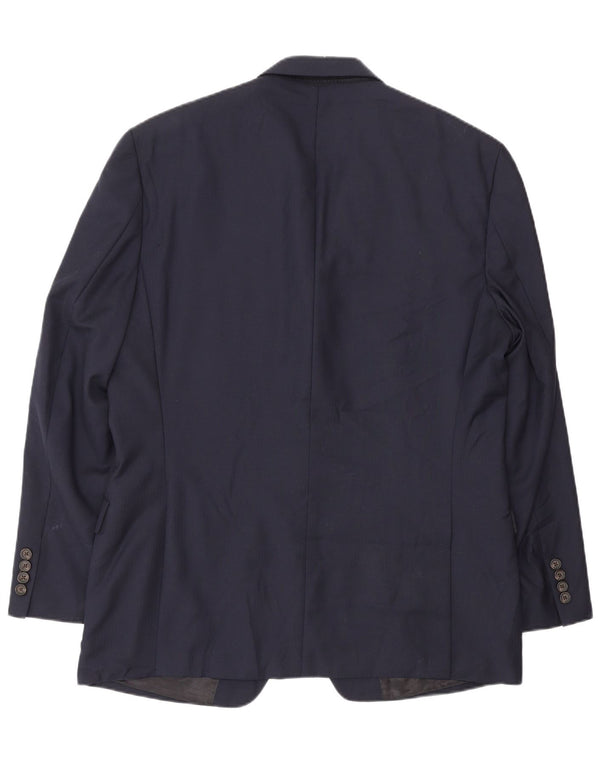 Ralph Lauren Herren-Blazer mit 2 Knöpfen, Gr. 42, Marineblau, klassisch, Wolle