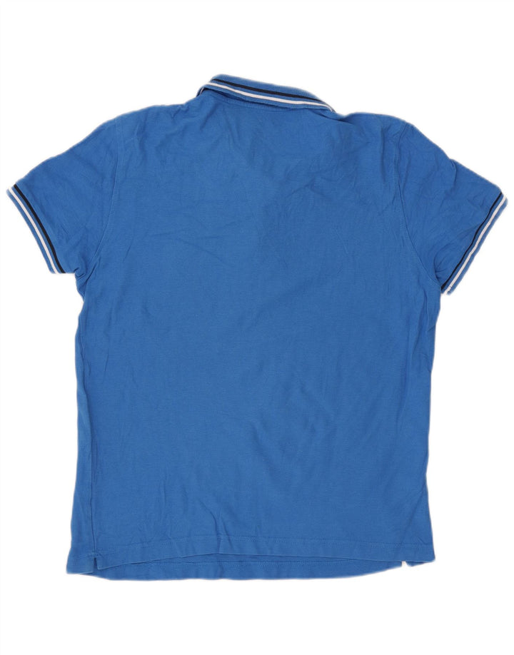 Lotto Herren-Poloshirt, groß, blaue Baumwolle