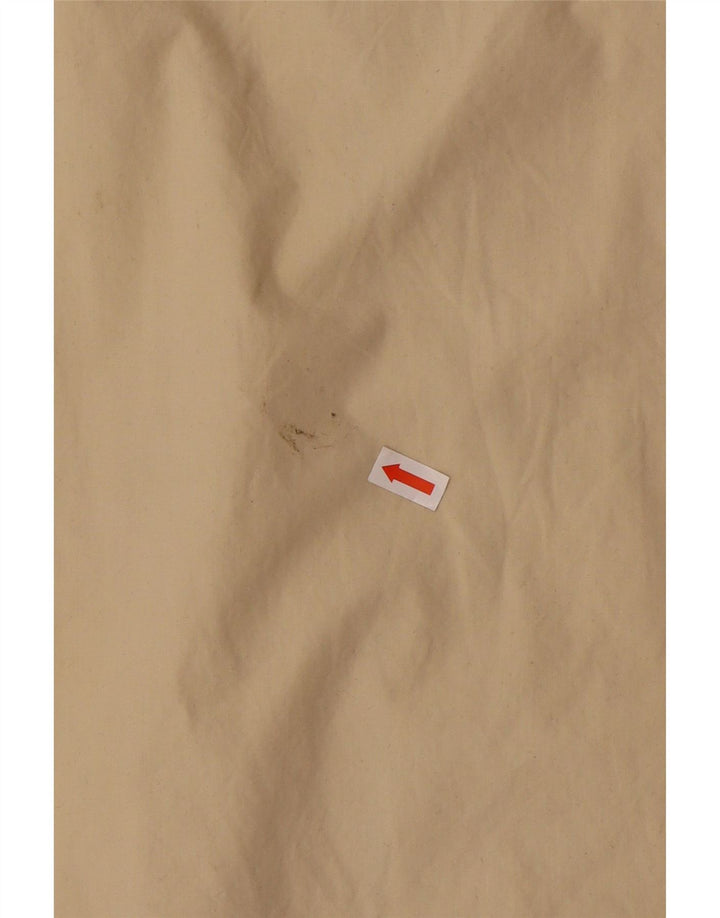Hugo Boss Herren Kurzarmhemd Mittelbeige Baumwolle