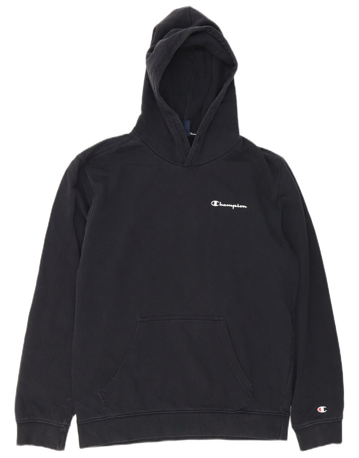 Champion Herren-Kapuzenpullover aus Baumwolle in mittlerem Marineblau