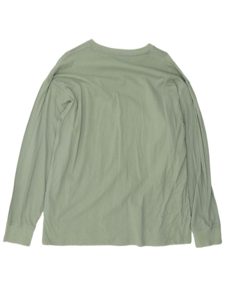 Carhartt Herren Top Langarm XL Grüne Baumwolle