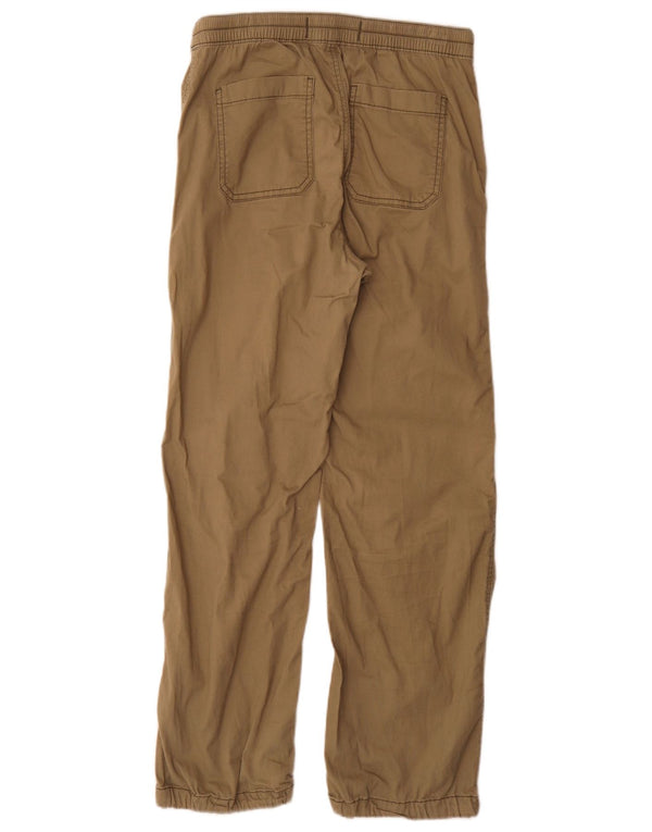 Hollister Baggy Relaxed Fit-Hose für Damen, Größe S, W26, L29, Khaki, Baumwolle