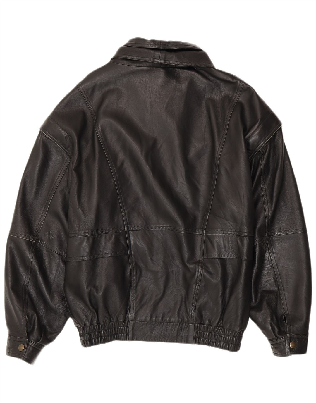 SAMANTA Herren Lederjacke IT 52 XL Schwarz