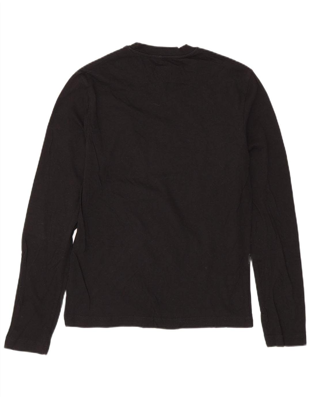 CALVIN KLEIN JEANS Herren Graphic Top Langarm Small Schwarz Baumwolle