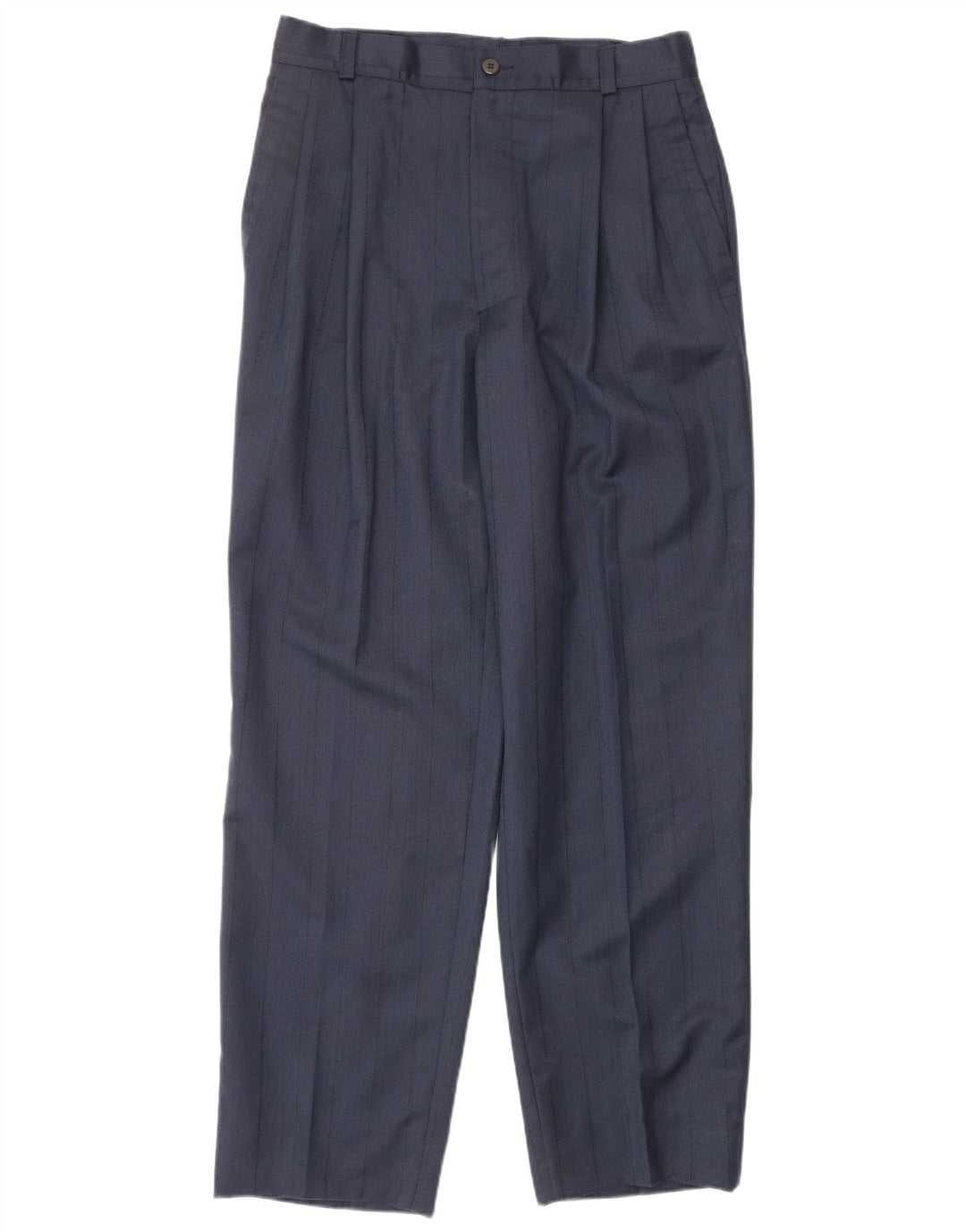 GIANNI VERSACE Herren 2-teiliger Anzug UK 40 Large W30 L30 Marineblau Klassisch