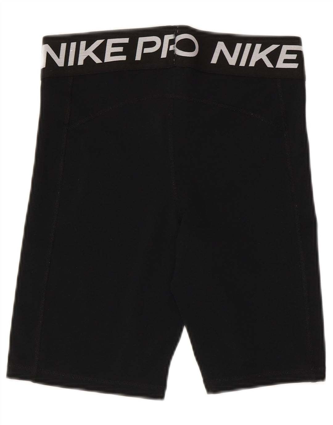 NIKE Damen Dri Fit Graphic Sport Shorts UK 12 Medium Schwarz Polyester