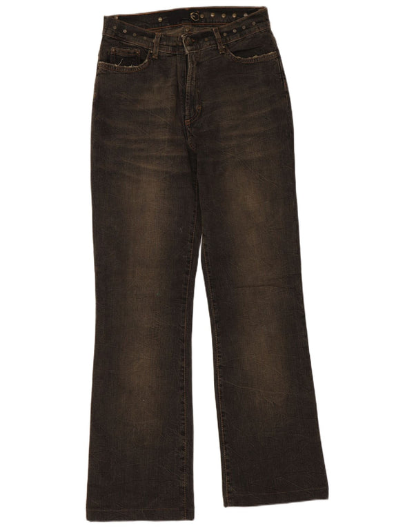 Just Cavalli Bootcut-Jeans für Damen, W29, L27, braune Baumwolle