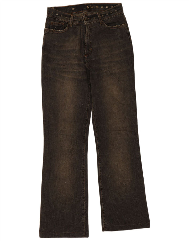 Just Cavalli Bootcut-Jeans für Damen, W29, L27, braune Baumwolle