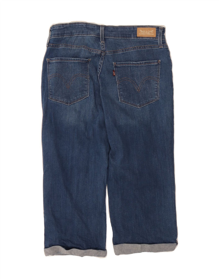 LEVI'S Womens Capri Jeans W28 L17 Blue Cotton Vintage Levi's and Second-Hand Levi's from Messina Hembry 