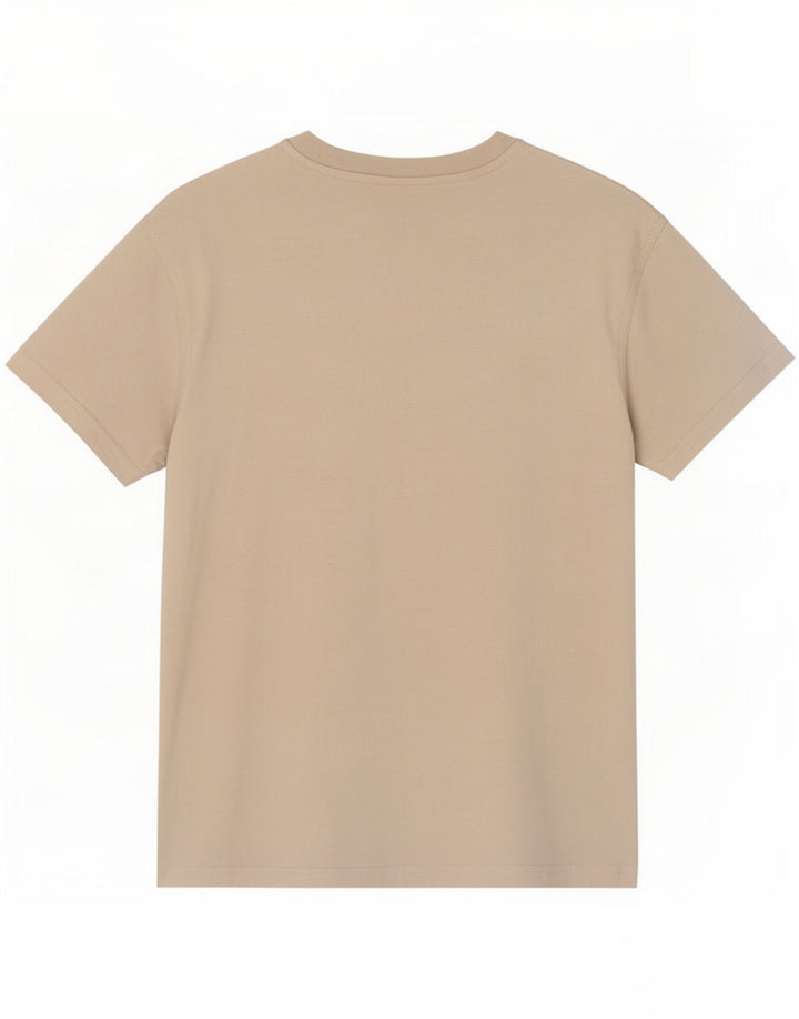 Carhartt Mens Regular T-Shirt Top Small Beige Cotton