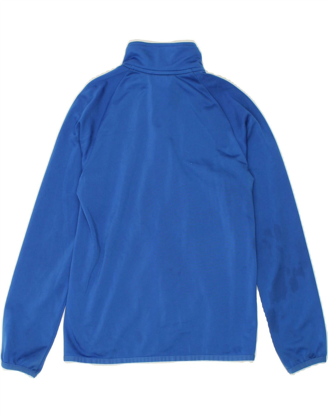 ADIDAS Boys Tracksuit Top Jacket 9-10 Years Blue Colourblock Polyester Vintage Adidas and Second-Hand Adidas from Messina Hembry 