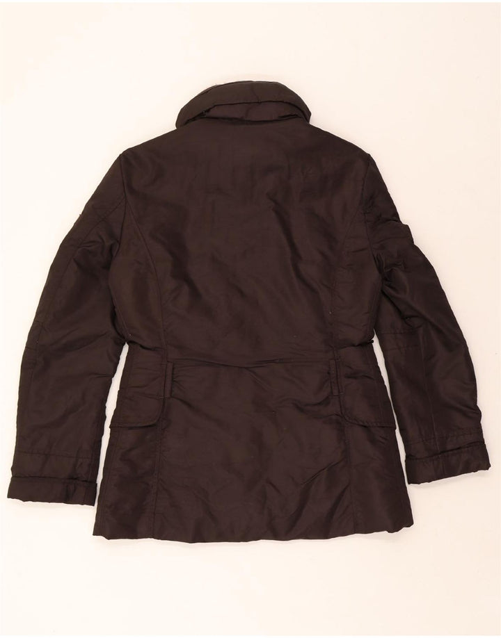 PEUTEREY Womens Padded Jacket UK 12 Medium Brown Polyamide Vintage PEUTEREY and Second-Hand PEUTEREY from Messina Hembry 