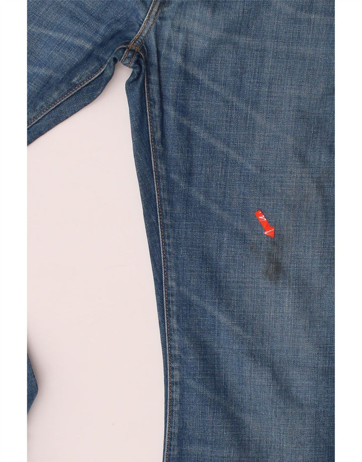 LEVI'S Mens Straight Jeans W33 L34 Blue Cotton Vintage Levi's and Second-Hand Levi's from Messina Hembry 