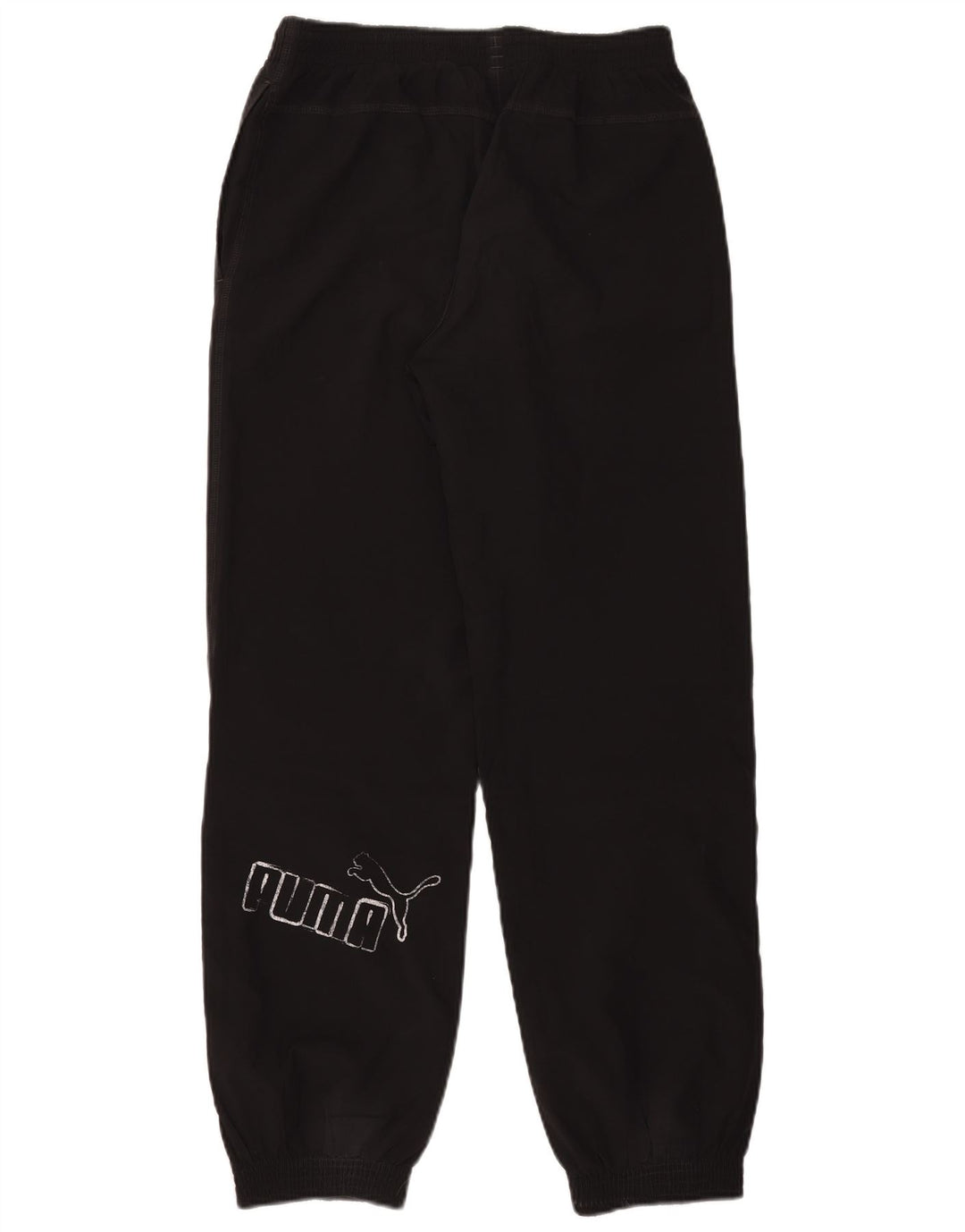 Puma Jungen Graphic Trainingshose Jogger 13–14 Jahre, schwarzes Polyester