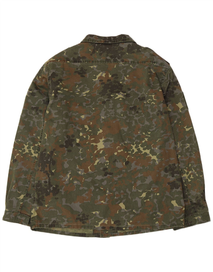Brandit Herren Militärjacke UK 42 XL Khaki Camouflage Polyester
