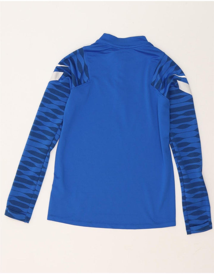 Nike Dri Fit Pullover-Trainingsanzug für Jungen, 12–13 Jahre, groß, blau, geometrisch