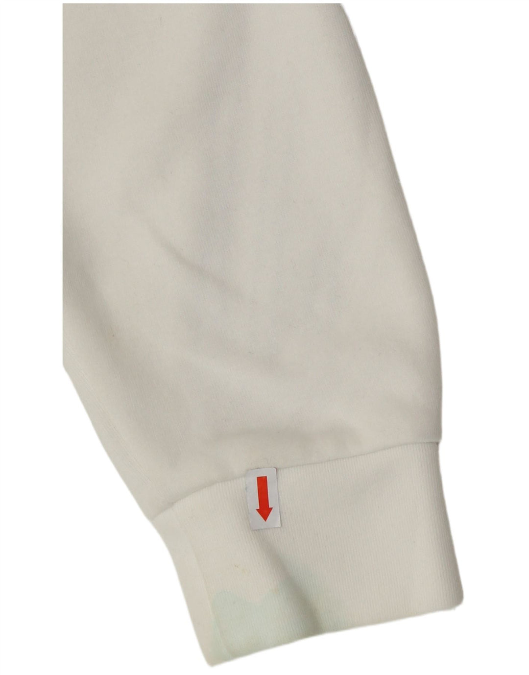 ADIDAS Damen Zip Hoodie Pullover UK 4/6 XS Weiße Baumwolle