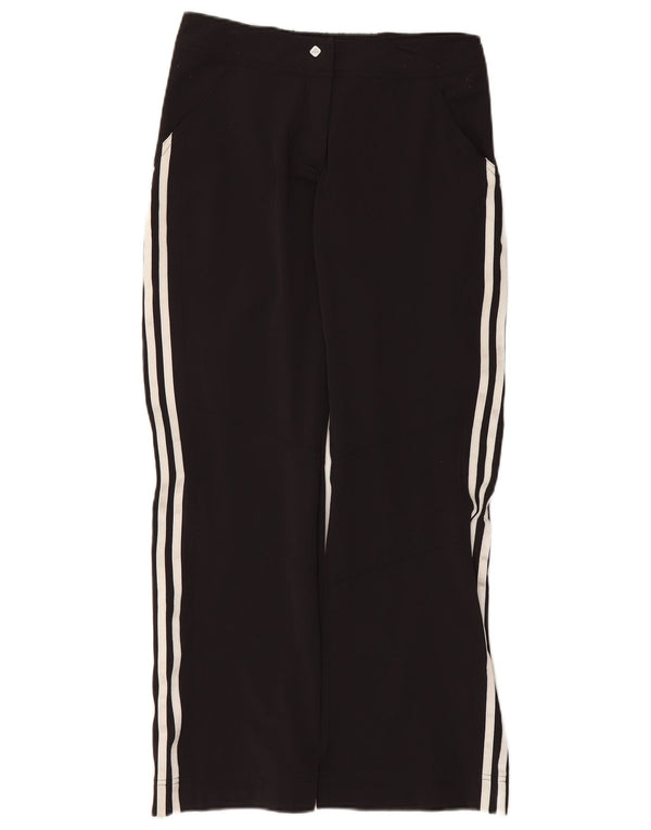 ADIDAS Damen Clima 365 Bootcut Wanderhose UK 10 Small W27 L28 Schwarz