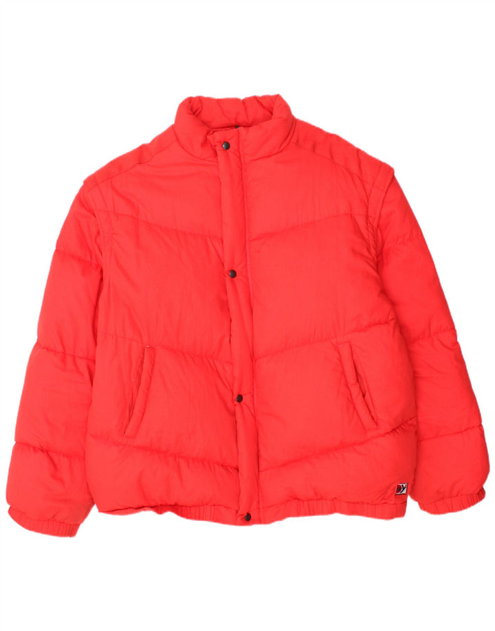 Vintage Herren Skijacke IT 52 XL Rot