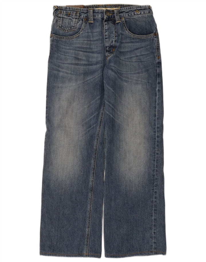Fat Face Herren-Jeans mit weitem Bein, W30 L29, blaue Baumwolle