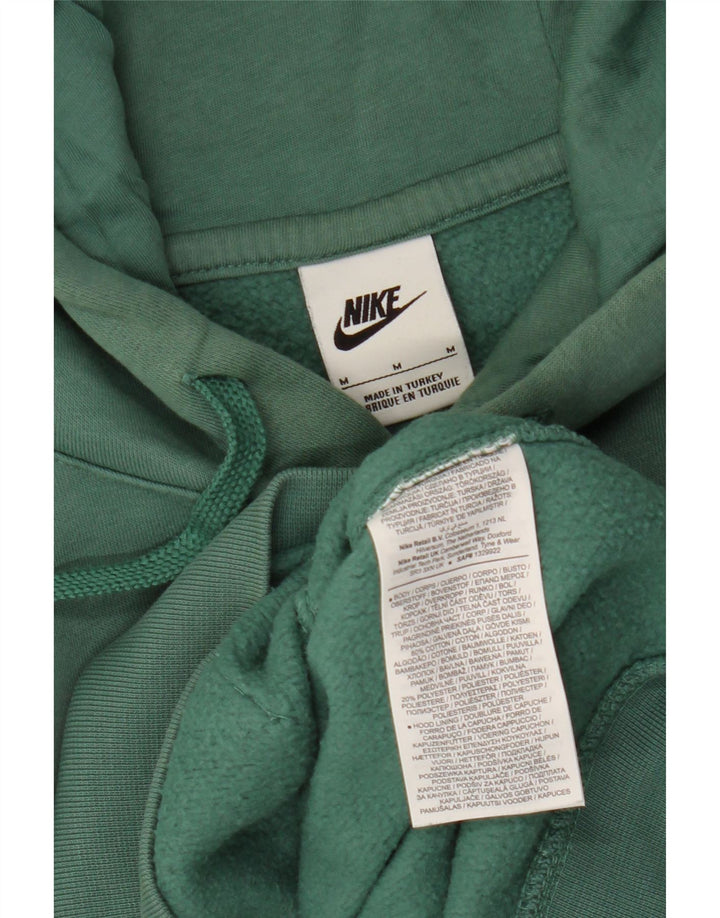 NIKE Herren-Kapuzenpullover mit Grafik, mittelgrüne Baumwolle
