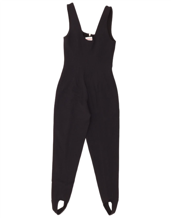 Colmar Damen-Overall mit Steigbügel, ärmellos, IT 40, Größe S, aus schwarzem Nylon