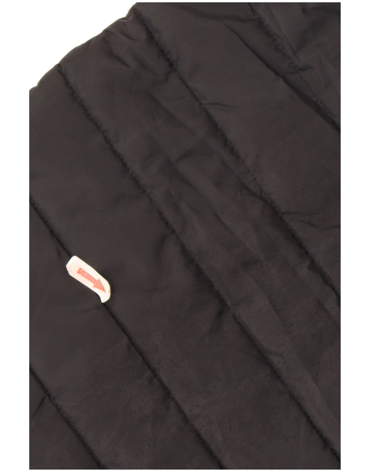 Jack & Jones Herren-Jacke mit Kapuze, gepolstert, UK 34, XS, Schwarz, Polyester