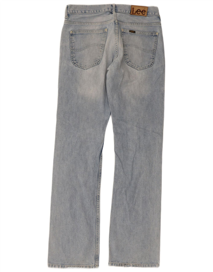 Lee Herren Bootcut Jeans W32 L33 Blau