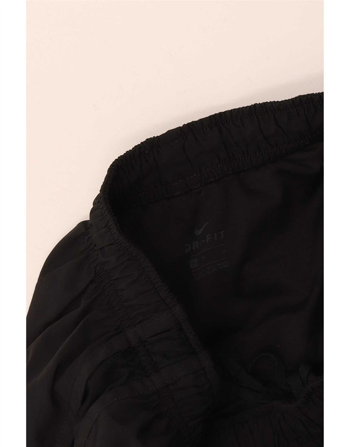 Nike Damen Dri Fit Sport Shorts UK 12 Medium Schwarz