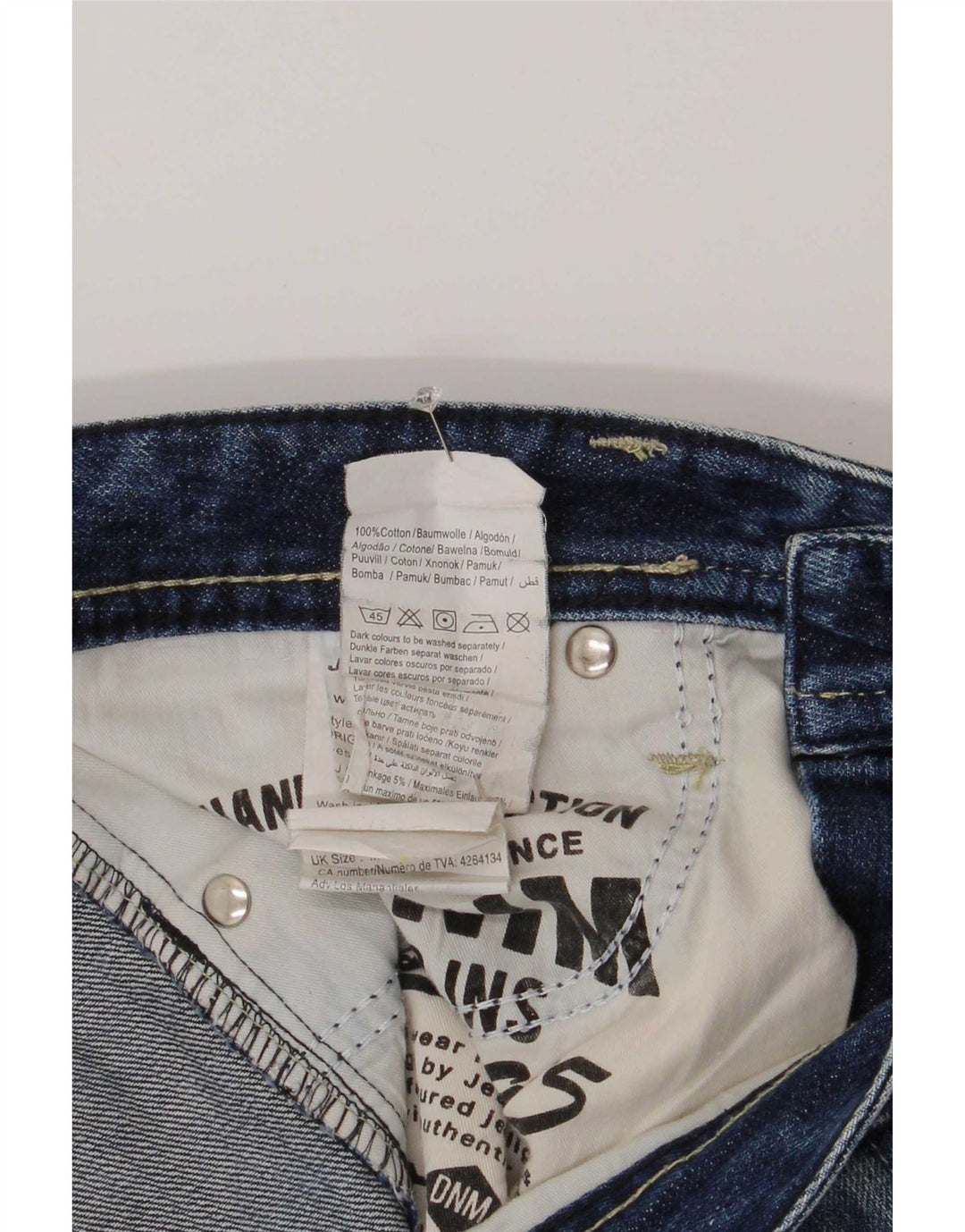 Jack & Jones Herren-Jeansshorts W36, Größe L, Blau, Baumwolle