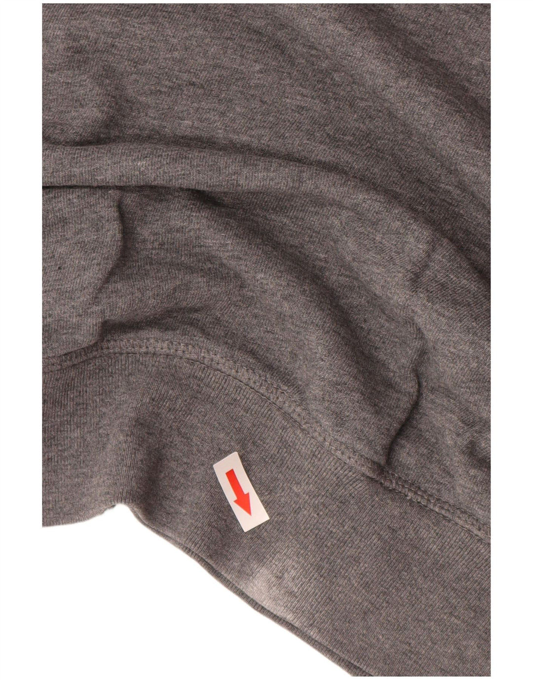 Diesel Herren-Sweatshirt mit Grafik, Größe S, graue Baumwolle