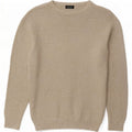 Zara Herren-Pullover mit U-Boot-Ausschnitt, XL, Grau meliert