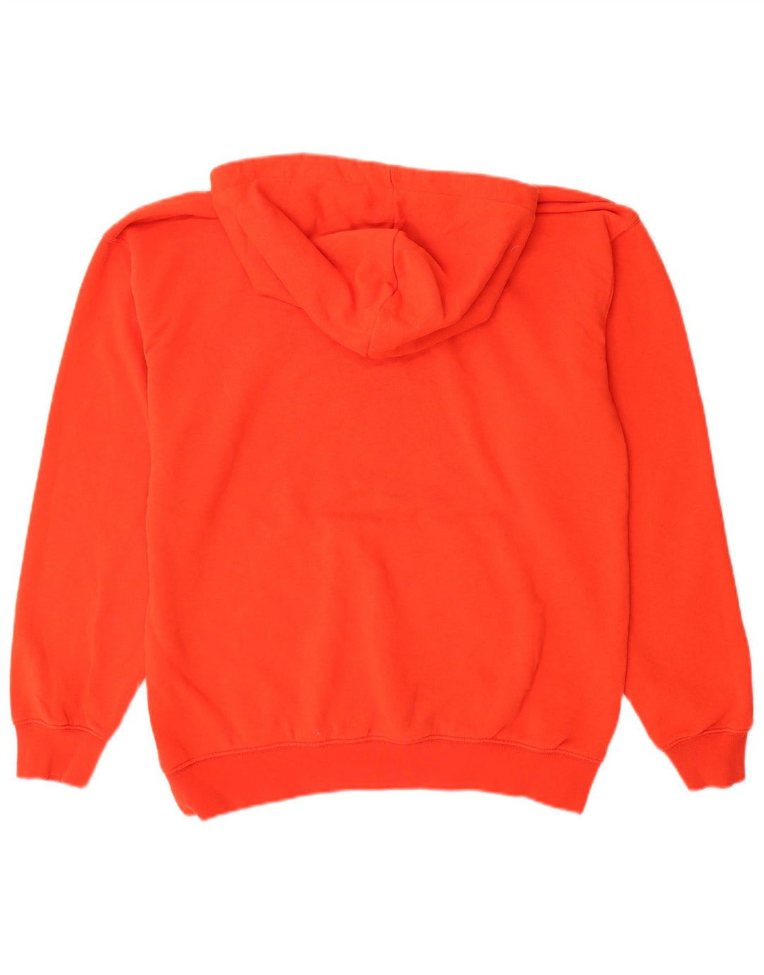 Zara Herren Kapuzenpullover aus mittelroter Baumwolle