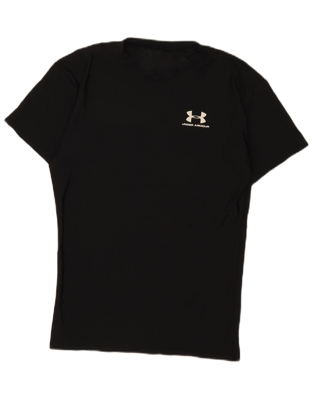 Under Armour Herren T-Shirt Top Small Schwarz Baumwolle