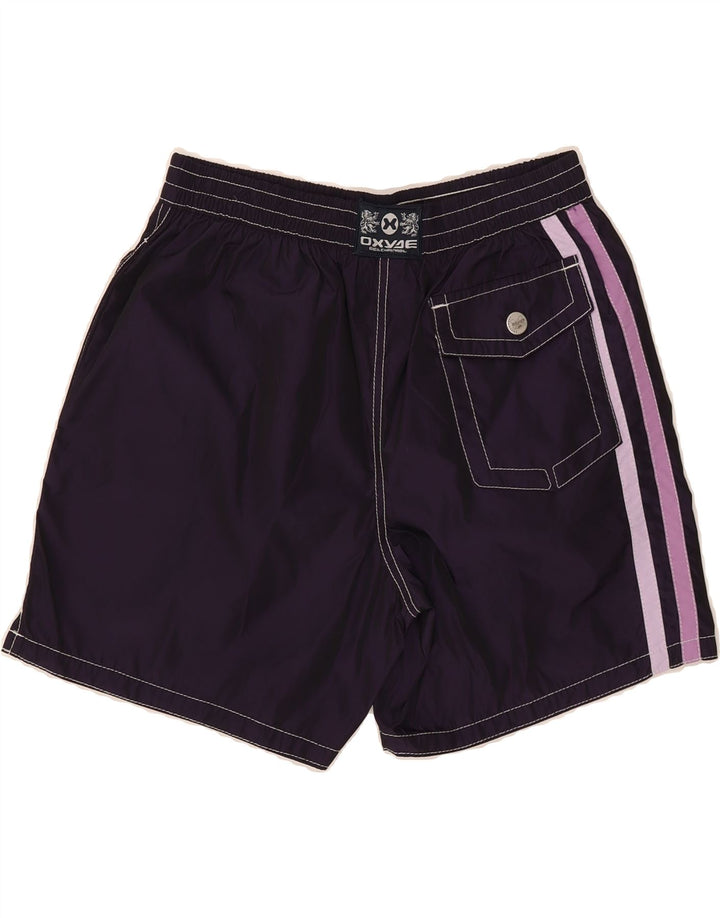 VINTAGE Boys Swimming Shorts 15-16 Years  Purple Vintage Vintage and Second-Hand Vintage from Messina Hembry 