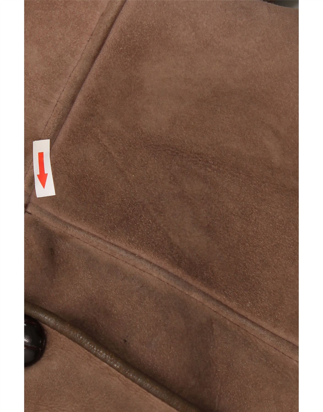 Nurseys Damen Shearling Jacke UK 16 Large Braunes Schaffell