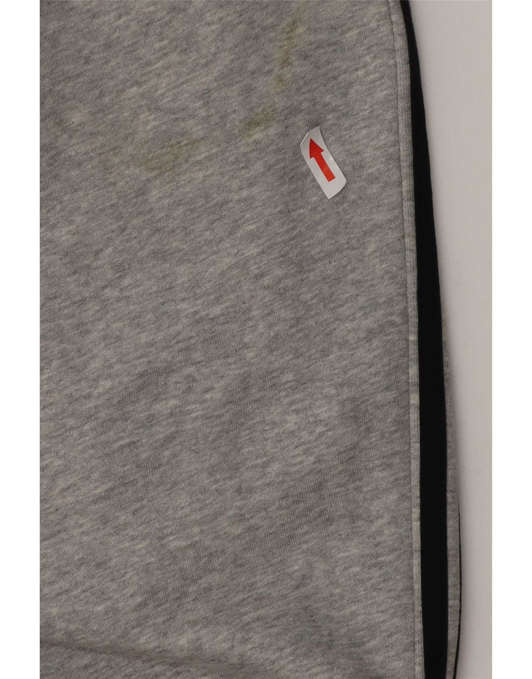 Adidas Herren-Trainingshose aus mittelgrauer Baumwolle