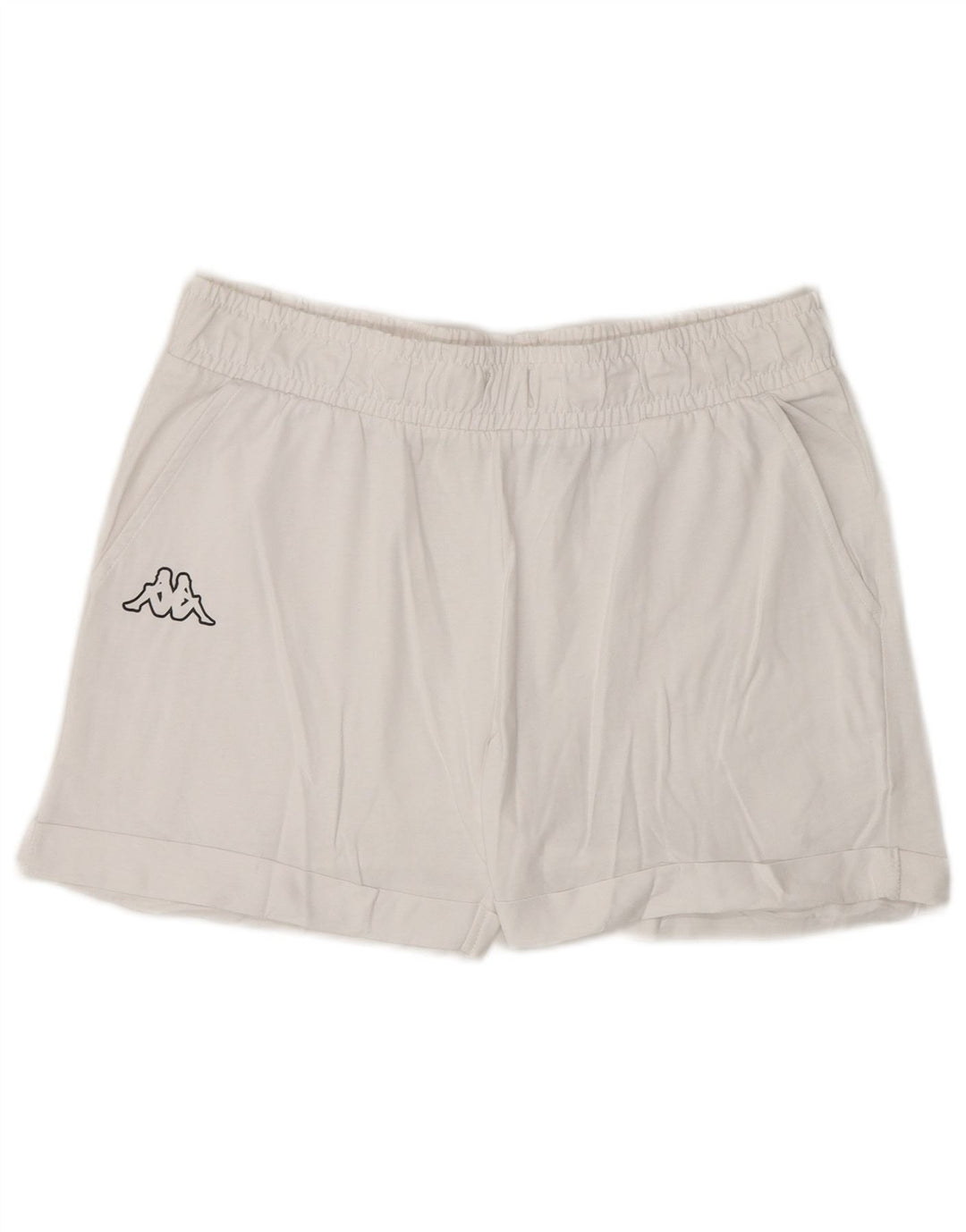 Kappa Damen Sportshorts UK 14 Large Weiß