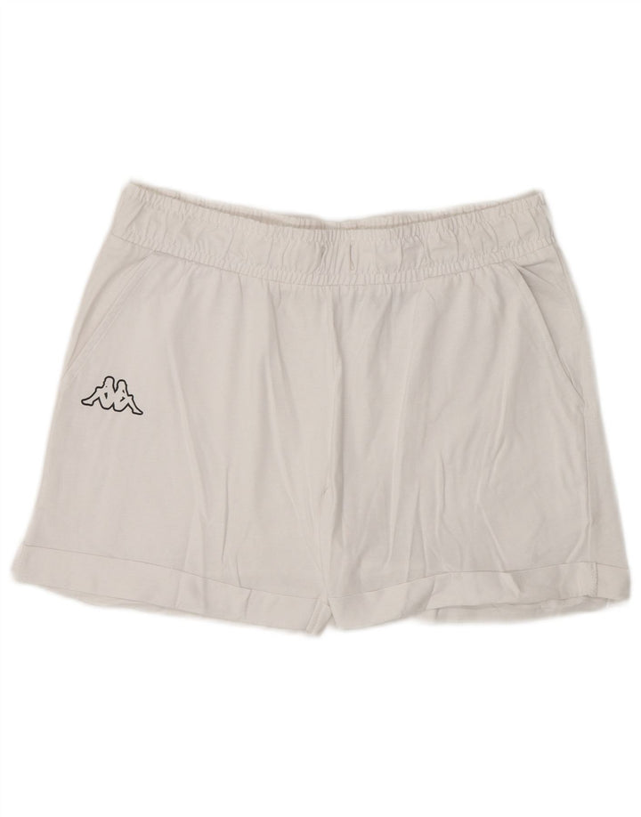 Kappa Damen Sportshorts UK 14 Large Weiß