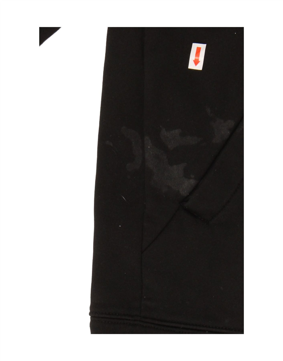 The North Face Herren-Kapuzenpullover mit Reißverschluss am Hals, groß, aus schwarzem Polyester