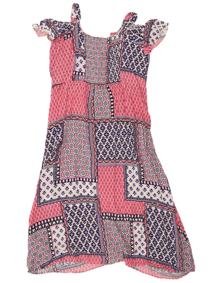 AUTOGRAPH  Womens A-Line Dress UK 20 2XL Multicoloured Patchwork