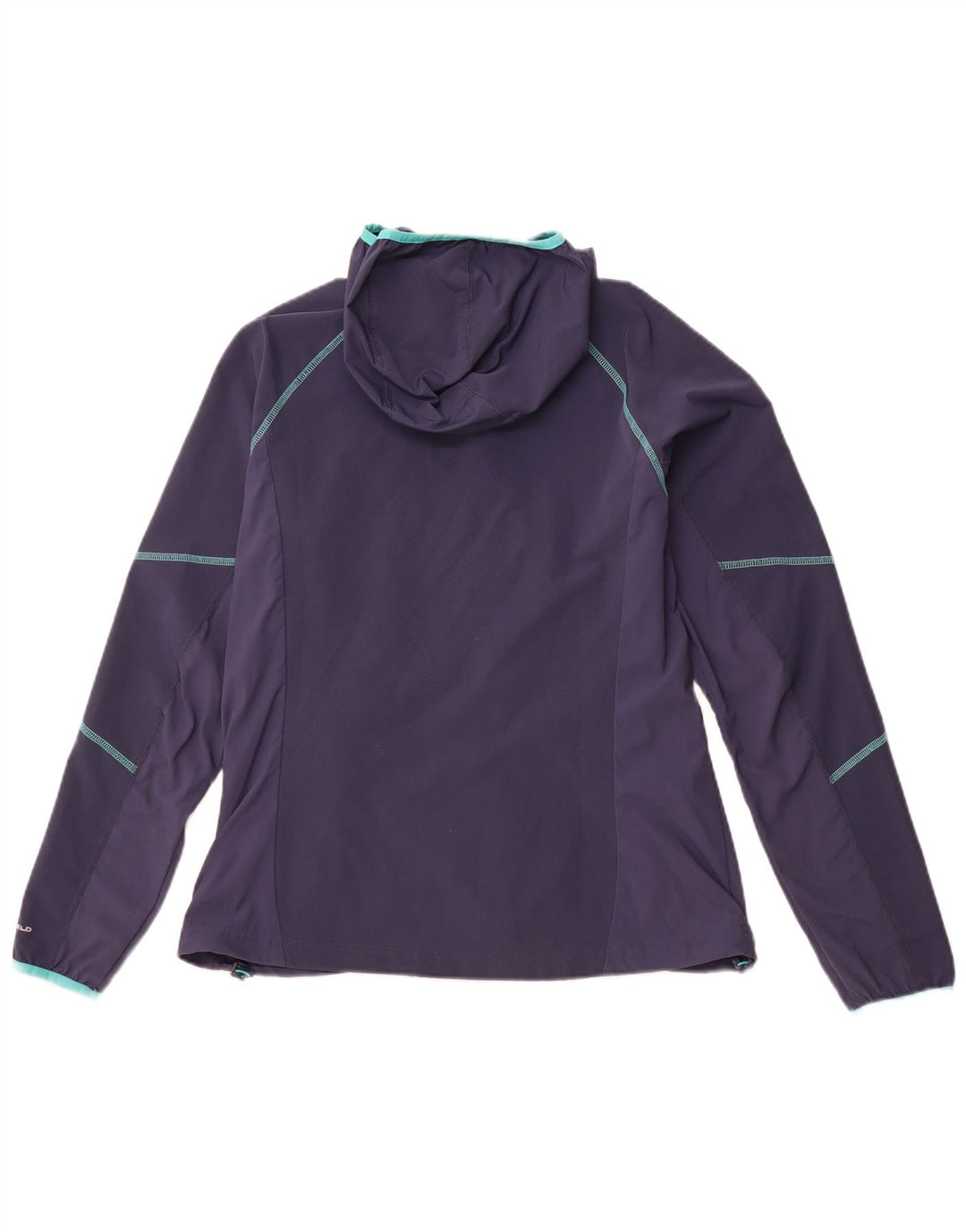 COLUMBIA Damen Omni-Shade Trainingsanzug-Oberjacke UK 16 Large Marineblau