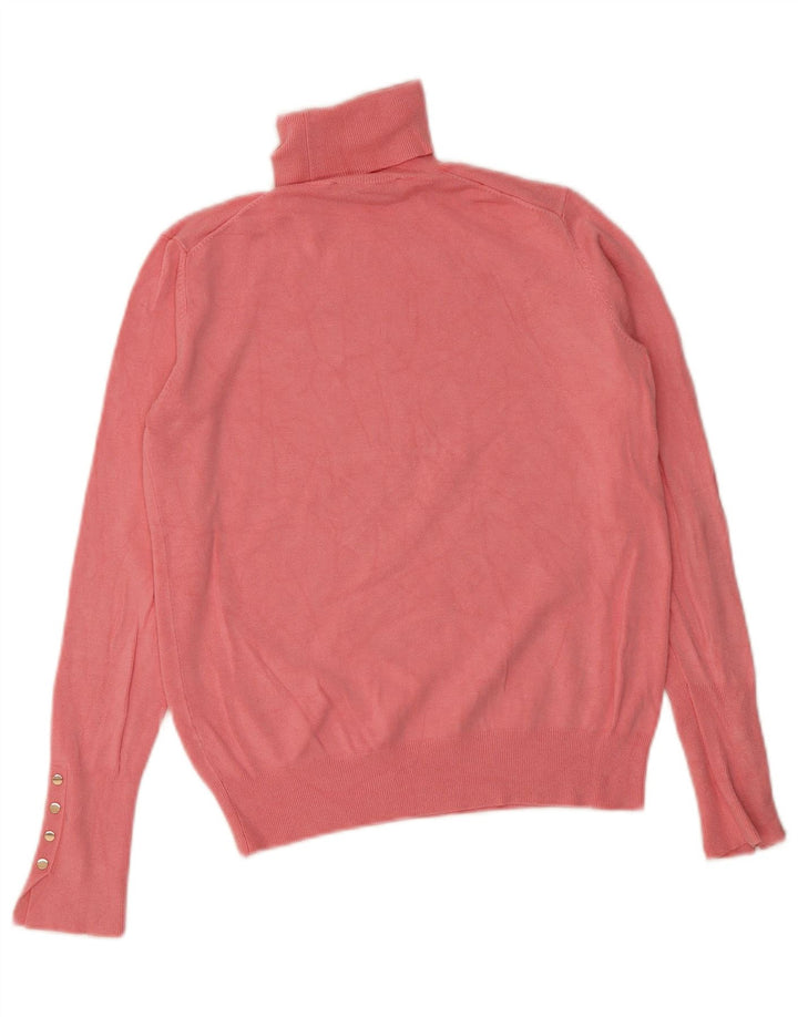 Rollkragenpullover für Damen von Zara, Gr. 10, Rosa