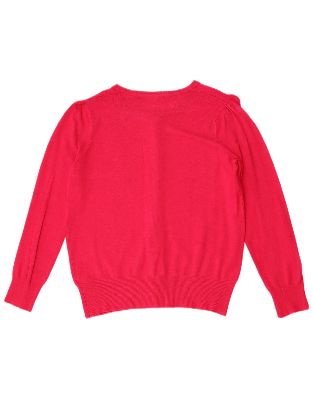 Marks & Spencer Damen-Cardigan-Pullover UK 10 Small Rosa Viskose