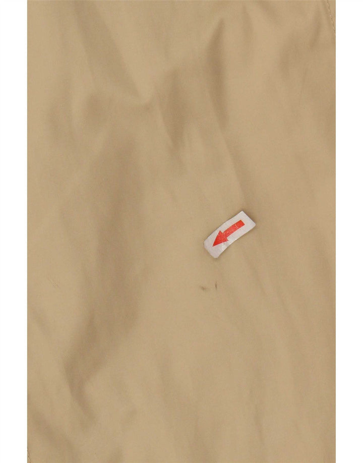 Lands End Damen Trenchcoat UK 10 Small Beige Baumwolle