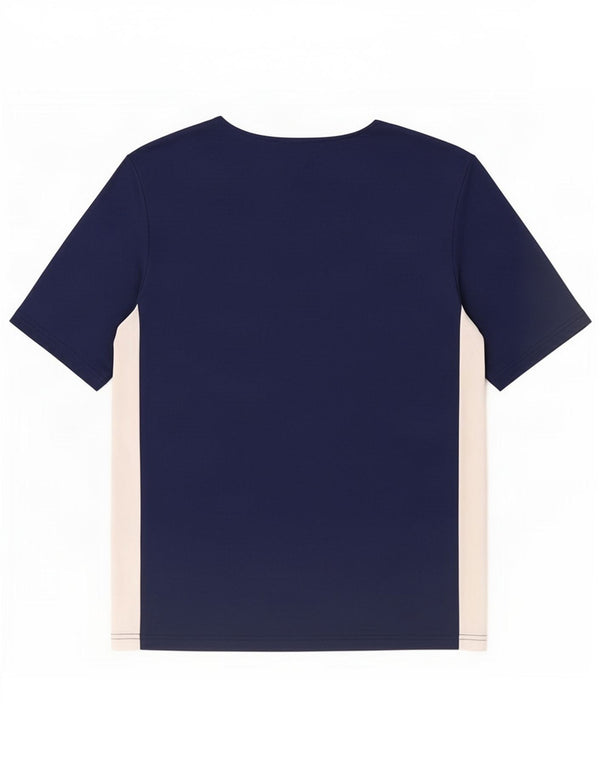 Adidas Jungen Aeroready T-Shirt Top 13-14 Jahre Marineblau Farbblock