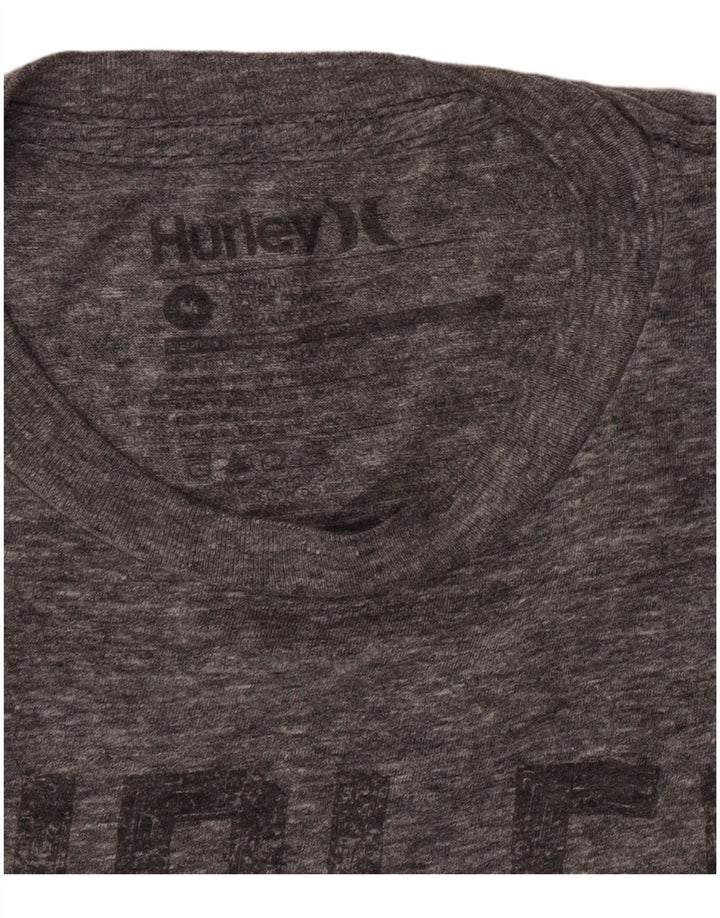 Hurley Herren-T-Shirt mit regulärer Passform, mittelgrau